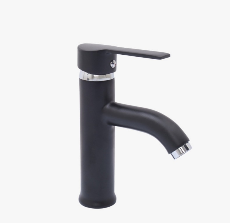 Yapıhaus yakut siyah lavabo bataryası